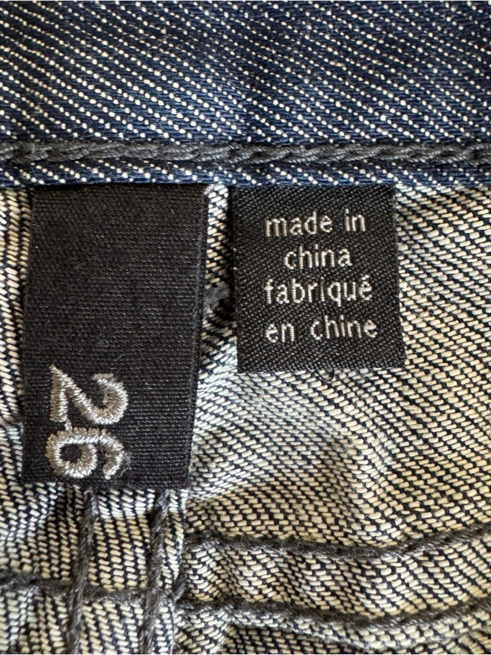 Club Monaco True Flare Jeans 26 Dark Wash 10” Leg Opening Y2K Trouser Fit - Picture 5 of 12